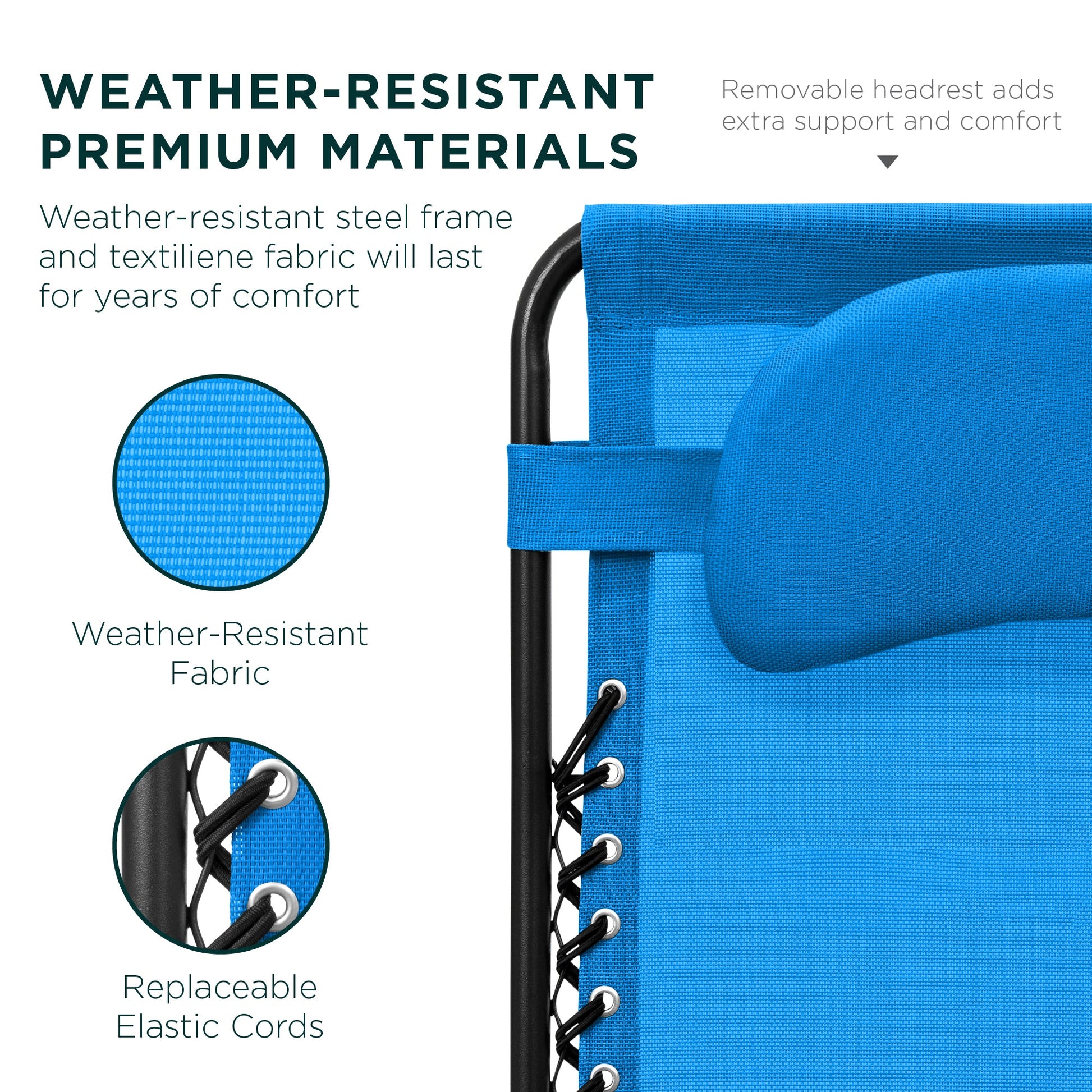 Oversized Reclining Zero Gravity Chair Lounger w/ Cup Holder, Pillow