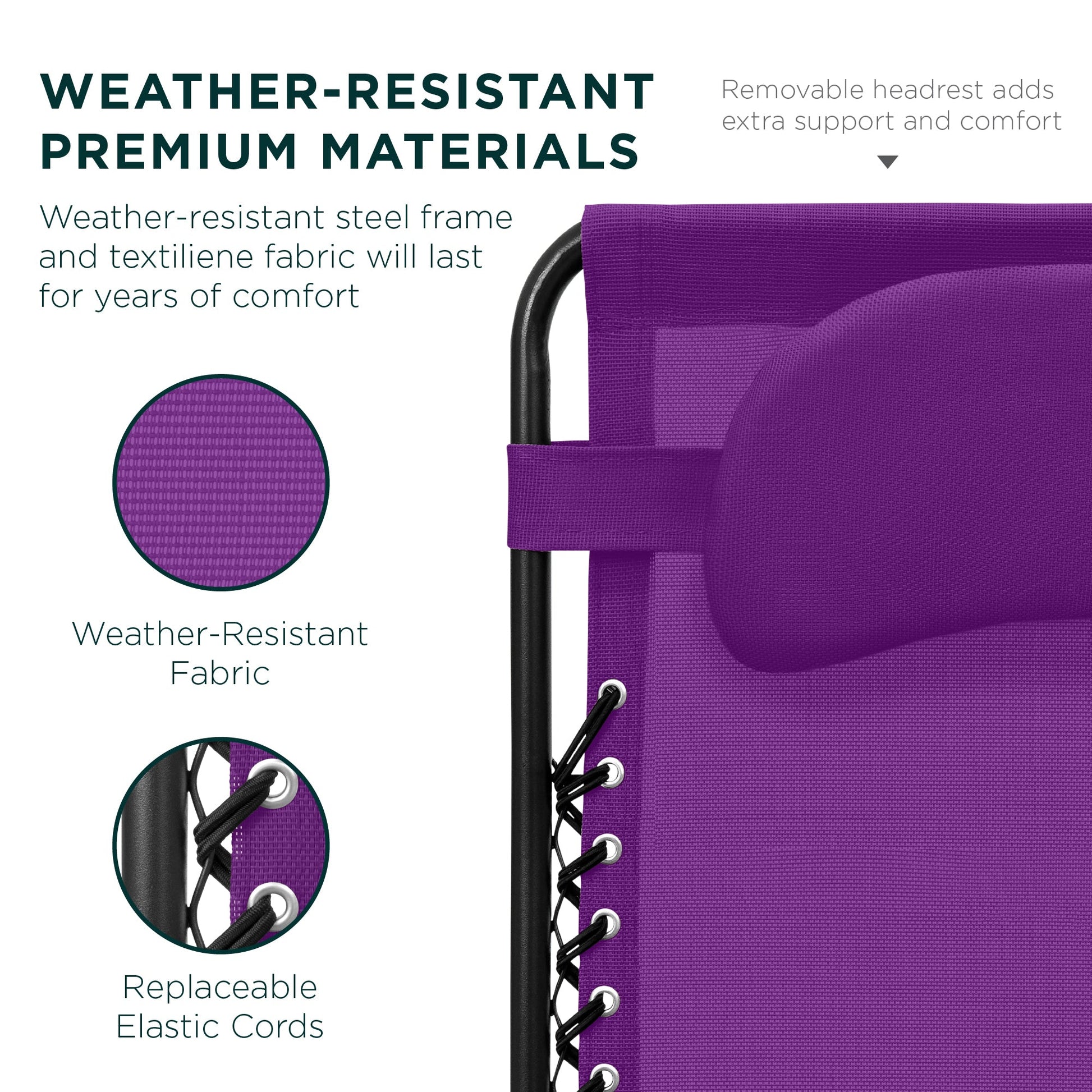 Oversized Reclining Zero Gravity Chair Lounger w/ Cup Holder, Pillow