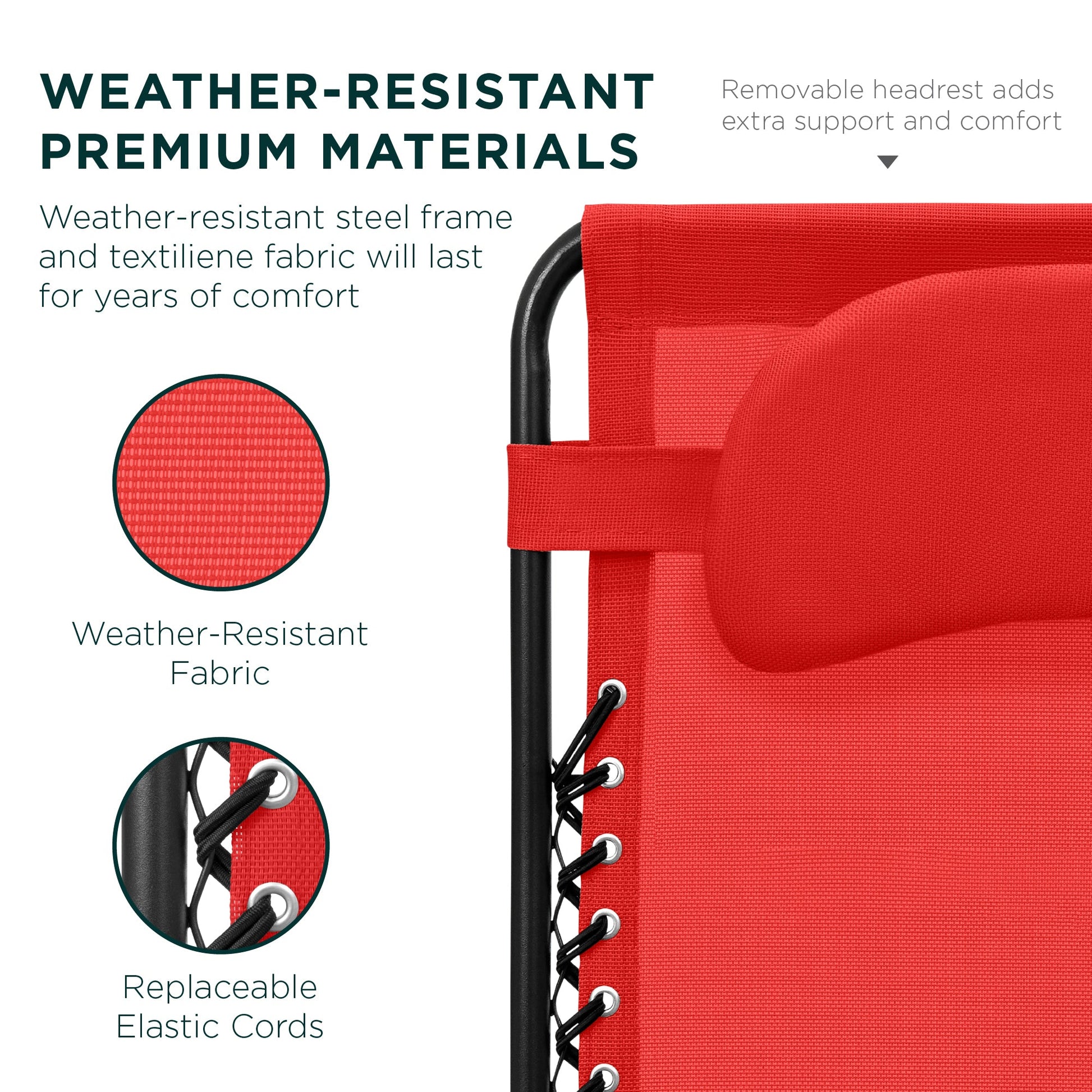 Oversized Reclining Zero Gravity Chair Lounger w/ Cup Holder, Pillow