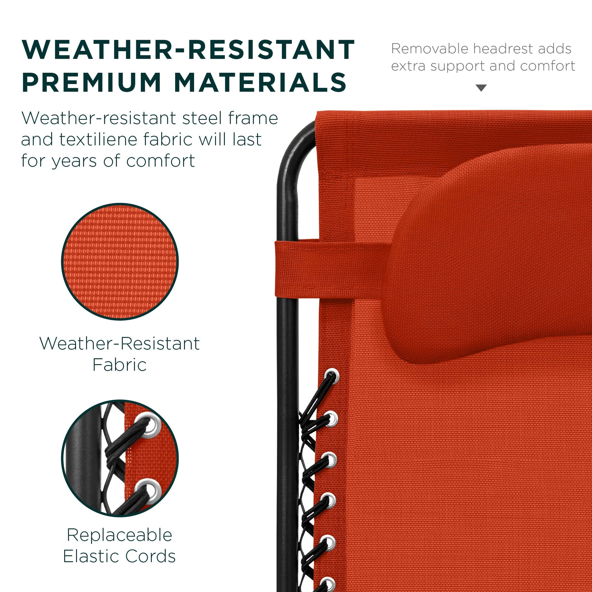 Oversized Reclining Zero Gravity Chair Lounger w/ Cup Holder, Pillow