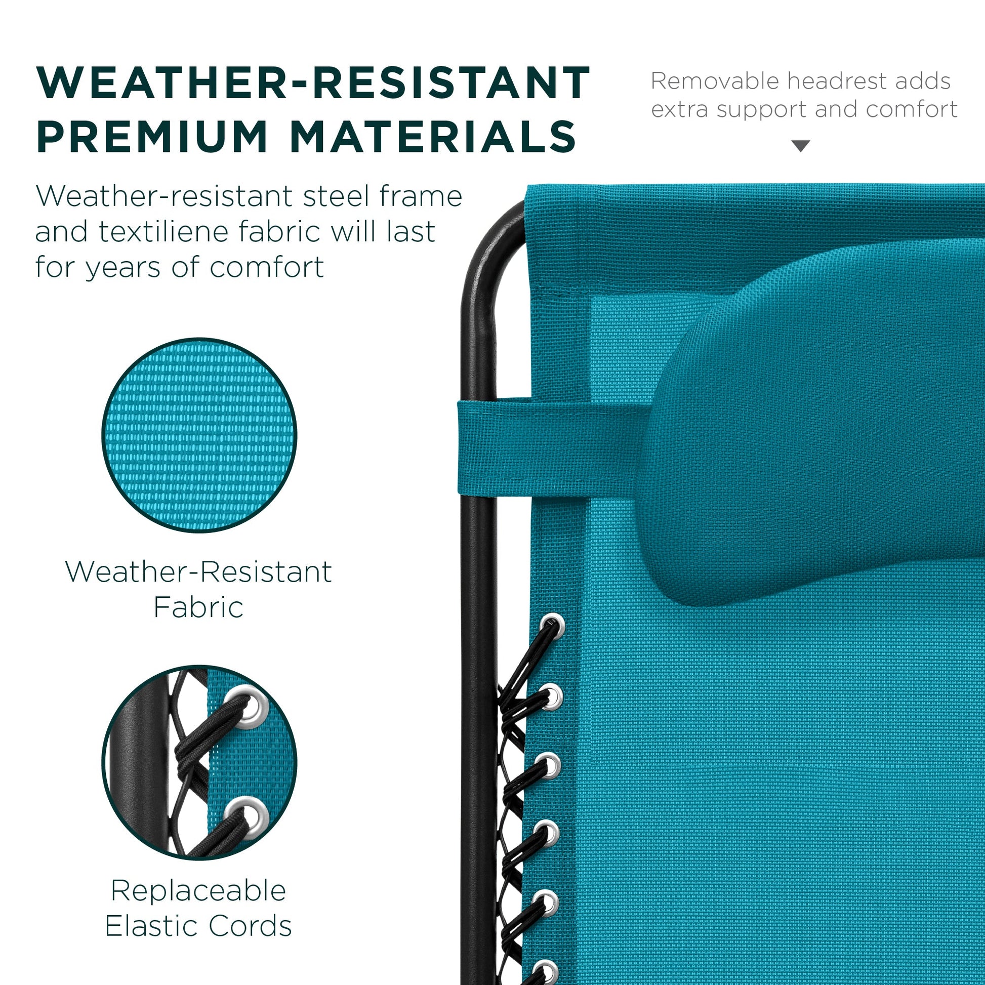 Oversized Reclining Zero Gravity Chair Lounger w/ Cup Holder, Pillow